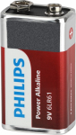 Элемент питания 6LR61 крона 9V алкалиновый Power бл. 1шт Philips (1/12)