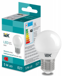 LED Globe G45 600lm 3000K E14 IEK СНЯТО