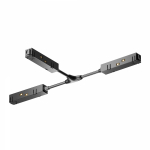 Коннектор питания Т-образный Gravity черный Черный TRA004CWT-22B