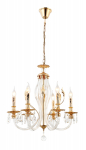 1020-206 Rivoli Люстра Melanie Р6 золото 6хЕ14 40W (6)
