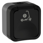 TORS Роз. 1-я с з/к кр с ик. самок 16А IP55 TS121 графит IEK TORS Роз. 1-я с з/к кр с ик. самок 16А IP55 TS121 графит IEK