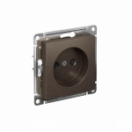 ATLASDESIGN РОЗЕТКА без заземления со шторками, 16А, механизм, МОККО ATLASDESIGN РОЗЕТКА без заземления со шторками, 16А, механизм, МОККО