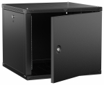 ITK LINEA W Шкаф 9U 600х600мм дверь металл черный 2.0