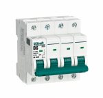 Выключатель автоматический 4-полюсный (4P) 6А хар. D DEKraft ВА-103