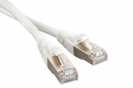 Hyperline PC-LPM-STP-RJ45-RJ45-C6-0.5M-LSZH-WH Патч-корд F/UTP, экранированный, Cat.6, LSZH, 0.5 м, белый