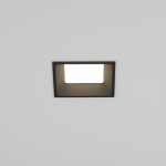 Maytoni Technical DL056-8W3-4-6K-B Встраиваемый светильник Okno 3000-4000-6000K 8Вт IP 44