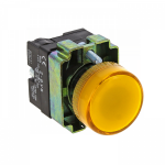 Лампа сигнальная BV65 желтая 24В EKF PROxima
