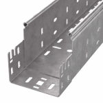 Лоток перфорированный Профи HDZ 100х100х6000 (1,0 мм) (12 м/уп) Промрукав