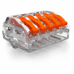 Клемма OBO универсальная c зажимом 5x0.2-4 мм2, (222-415) Клемма OBO универсальная c зажимом 5x0.2-4 мм2, (222-415)