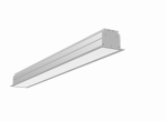 Светодиодный светильник VARTON Universal-Line встраиваемый 860х100х69 мм 17 Вт 3000 K IP40 RAL9003 белый муар