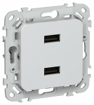 FLITE Роз. USB AA 2,1А РЮ-2-ФлЖ жем. IEK FLITE Роз. USB AA 2,1А РЮ-2-ФлЖ жем. IEK