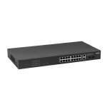 Коммутатор SKAT PoE-16E-2G-2S v.2 PoE Plus, мощность 300Вт, порты:16-Ethernet, 2-Uplink, 2-SFP Коммутатор SKAT PoE-16E-2G-2S v.2 PoE Plus, мощность 300Вт, порты:16-Ethernet, 2-Uplink, 2-SFP