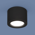 Светильник светодиод DLR026 6W 4200K черный матовый (1/50)