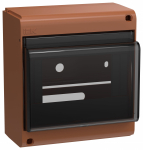 UNION Mini Корпус пластик. КМПн-6 IP30 дуб IEK