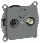 FLITE Роз. 2-я TV+SAT экр. проходная РТВс-2-1-2-ФлМА м/а IEK FLITE Роз. 2-я TV+SAT экр. проходная РТВс-2-1-2-ФлМА м/а IEK