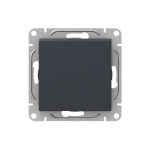 Механизм выключателя, одноклавишный, проходной, графит Эпика EKF