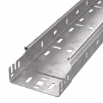 Лоток перфорированный Профи HDZ 100х50х6000 (2,0 мм) (12 м/уп) Промрукав