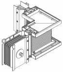 Секц. угл. лев. 1250А Al 3L+N+PER НК IP55 тран. IEK