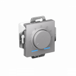 Терморегулятор теплого пола с датчиком с/у алюминий механизм  AtlasDesign Systeme Electric  (1)