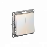 Выключатель 2кл кнопочный с/у жемчуг AtlasDesign Systeme Electric (1/5) Выключатель 2кл кнопочный с/у жемчуг AtlasDesign Systeme Electric (1/5)