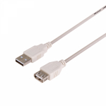 Шнур USB-А (male) - USB-A (female) 5м REXANT (10/10/100)