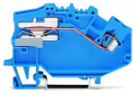 1-проводные клеммы с размыкателем нейтрали 2,5 мм CAGE CLAMP® 2,50 mm синие TOPJOB Classic 780-613