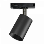 Светильник трековый под лампу GU10 чёрный (компактный адаптор) 230V IP20 PTR 26 Jazzway