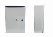 Щит с монтажной панелью ЩМП (ЩМП-1), с козырьком, 395х310х220, IP55 KRZMI