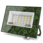 Прожектор светодиодный Gauss Elementary 20W 1800lm IP65 6500К ХАКИ 1/60