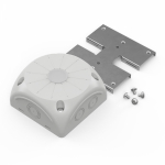 Коробка распределительная 60-0500-П для видеокамер двухкомпонентная безгалогенная (HF) серая 100х100х50 с пластиной монтажной Промрукав Коробка распределительная 60-0500-П для видеокамер двухкомпонентная безгалогенная (HF) серая 100х100х50 с пластиной монтажной Промрукав