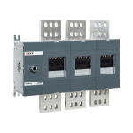 Рубильник 2000A 3P без рукоятки управления TwinBlock EKF Рубильник 2000A 3P без рукоятки управления TwinBlock EKF