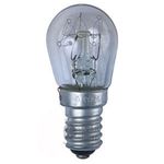 Лампа накал 15Вт цилиндр 220В E14 для холодильников/швейных машин  импульс (1/50)