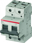 Автоматический выключатель (автомат) 2-полюсный (2P) 32А хар. B 25кА ABB S800
