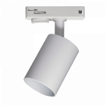 Светильник трековый под лампу GU10 белый (компактный адаптор) 230V IP20 PTR 26 Jazzway