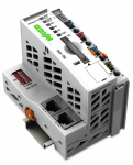 Контроллер Modbus TCP; 4-е поколение; 2 x ETHERNET, слот для карт SD; светло-серые