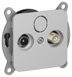 FLITE Роз. 2-я TV+SAT экр. оконечная РТВс-2-1-1-ФлА ал. IEK FLITE Роз. 2-я TV+SAT экр. оконечная РТВс-2-1-1-ФлА ал. IEK