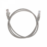 Шнур коммутационный патч-корд U/UTP, CAT 5e, RJ45-RJ45, 26AWG, PVC, серый, 1м REXANT Шнур коммутационный патч-корд U/UTP, CAT 5e, RJ45-RJ45, 26AWG, PVC, серый, 1м REXANT