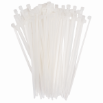 Кабельная стяжка PCT 2,5x100-100WH PA6.6 Jazzway (100 шт/уп)