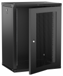 ITK LINEA W Шкаф 15U 600х450мм дверь перф. черный 2.0