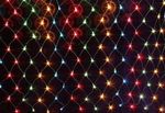 Гирлянда светодиод  сетка 300LED   (1)