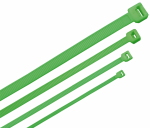 Хомут нейлоновый зелен ХКн 3,6х200 (100шт/упак) ITK (1/20/200)