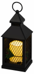 Светильник ЭРА ERANY-DF02 новогодний светодиодный Сочельник черный 3*AАA 10*10*23 см
