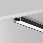 Алюминиевый профиль накладной 15x6 (Черный, 2 м), ALM-001-B-2M