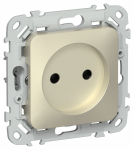 FLITE Роз. без з/к/ш б/к 10А РС01-1-ФлШ шам. IEK FLITE Роз. без з/к/ш б/к 10А РС01-1-ФлШ шам. IEK