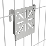 Монтажная пластина на 3Д-забор для крепления ЭМК HDZ Промрукав Монтажная пластина на 3Д-забор для крепления ЭМК HDZ Промрукав