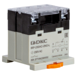 Реле силовое промышленное, 2NO, ком. ток 25А, AgSnO2, напряжение 230V AC, опция: светодиод Реле силовое промышленное, 2NO, ком. ток 25А, AgSnO2, напряжение 230V AC, опция: светодиод