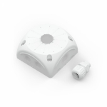 Коробка распределительная 60-0505-9003-ВМУ для видеокамер двухкомпонентная с мембранами белая 100х100х50 с муфтой вводной для ГТ Промрукав Коробка распределительная 60-0505-9003-ВМУ для видеокамер двухкомпонентная с мембранами белая 100х100х50 с муфтой вводной для ГТ Промрукав