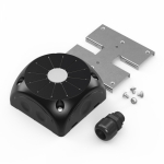 Коробка распределительная 60-0505-9005-П-ВМУ для видеокамер двухкомпонентная с мембранами чёрная 100х100х50 с пластиной и муфтой Промрукав Коробка распределительная 60-0505-9005-П-ВМУ для видеокамер двухкомпонентная с мембранами чёрная 100х100х50 с пластиной и муфтой Промрукав