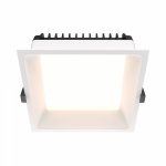 Встраиваемый светильник Okno 3000K 1x18Вт 100° Белый DL056-18W3K-W