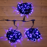 Гирлянда "LED ClipLight" 24V, 3 нити по 20 м, свечение с динамикой, цвет Синий Neon-Night (1/1/2)